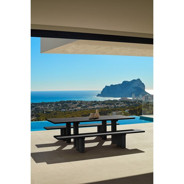 Jídelní stůl s deskou z borovicového dřeva 100x260 cm Banda – Teulat-image-1