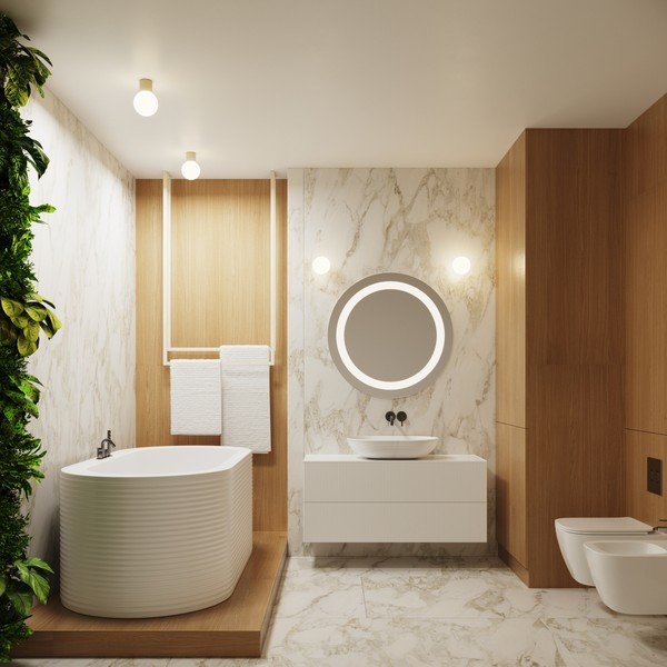 Krémové stropní svítidlo se skleněným stínidlem ø 12 cm Orbital – Sollux-image-4