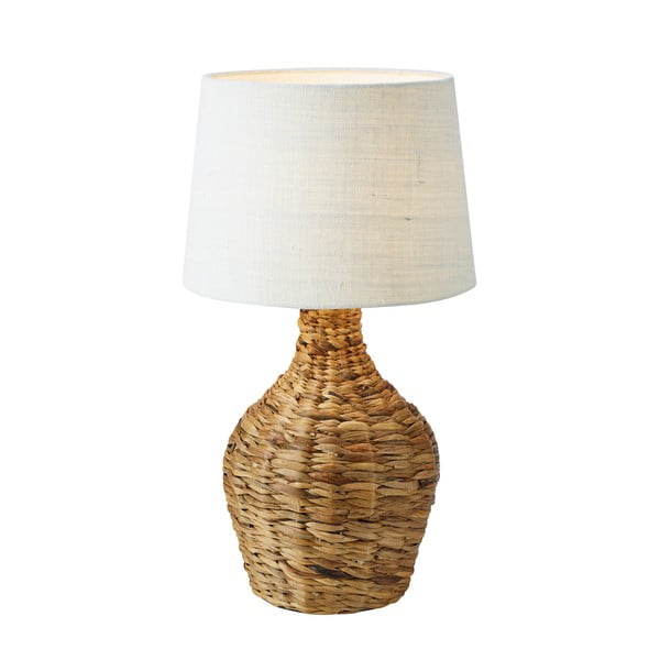 Stolní lampa se stínidlem z juty v béžovo-přírodní barvě (výška 58 cm) Paglia – Markslöjd