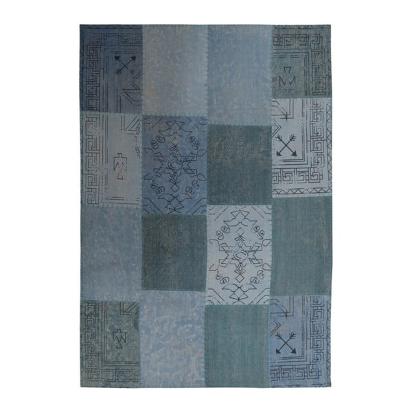 Modrý ručně tkaný modrý koberec Kayoom Emotion 322 Multi, 160 x 230 cm