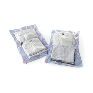 Sada 4 vakuových úložných obalů na oblečení Compactor Medium Roll Up Vacuum Bags