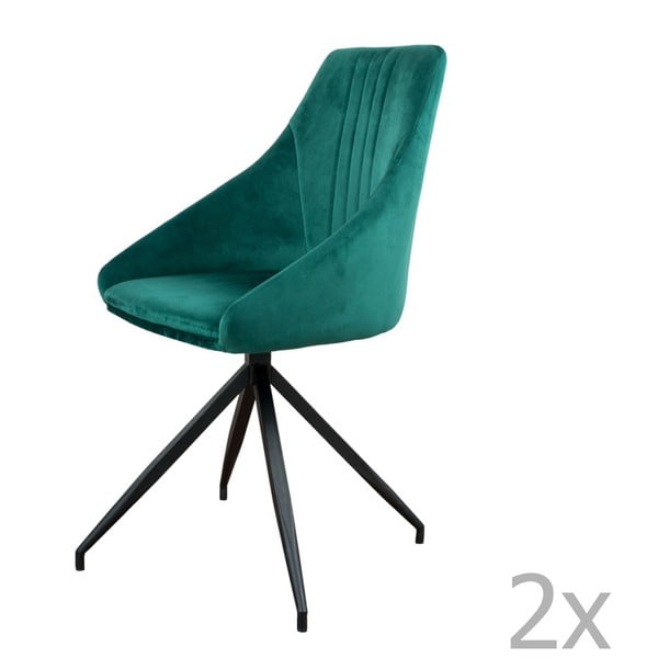 Tmavě zelená židle 360 Living Marlene