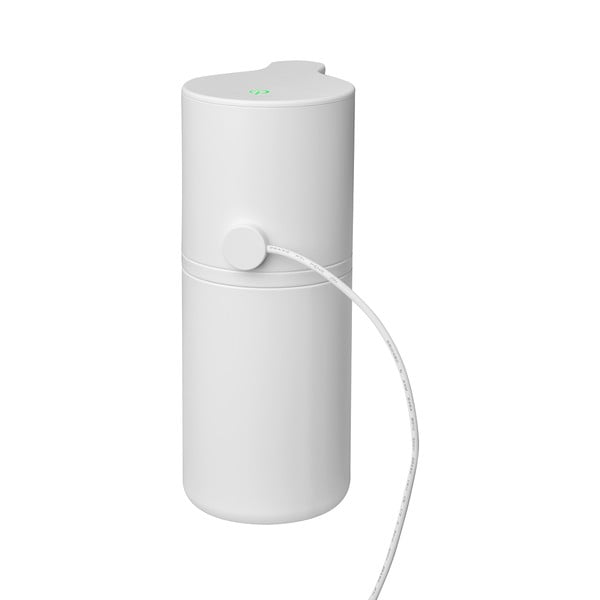 Bílý automatický plastový dávkovač desinfekce 260 ml Fineo – Blomus-image-3