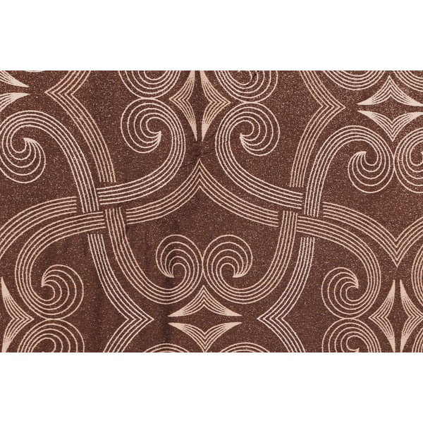 Hnědé povlečení na dvoulůžko z bavlněného saténu 200x200 cm Pandora – Mijolnir-image-3