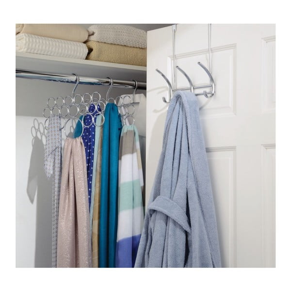 Závěsný kovový věšák na šátky a šály Axis – iDesign-image-3