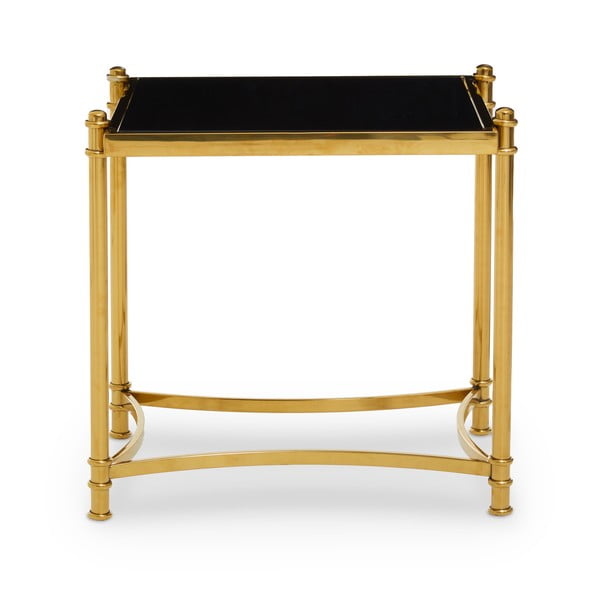Odkládací stolek se skleněnou deskou 50x56 cm Ackley – Premier Housewares