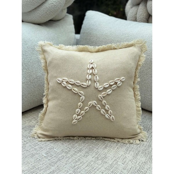 Bavlněný povlak na polštář 43x43 cm Seashells – Mioli Decor-image-2