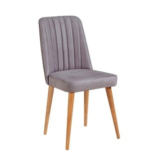 Šedá sametová jídelní židle Stormi Sandalye – Kalune Design