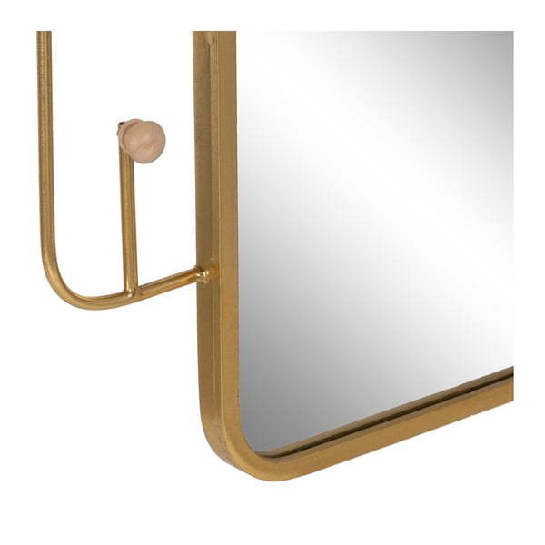 Nástěnné zrcadlo s věšákem 55x100 cm Maze – Ixia-image-3