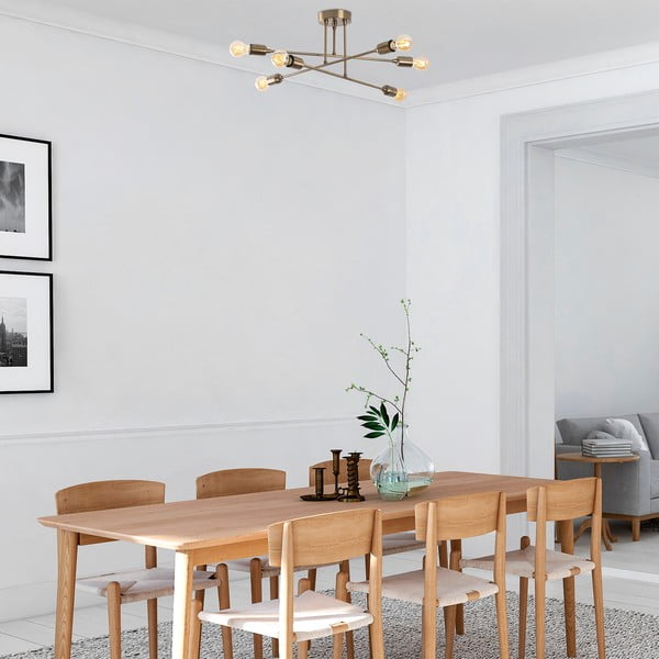 Stropní svítidlo ve zlaté barvě Fleur – Opviq lights-image-1