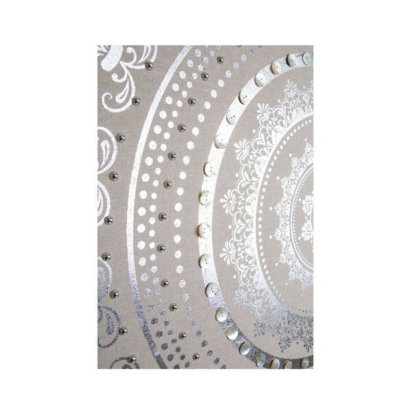 Zdobený látkový obraz Graham & Brown Cocoon, 80 x 80 cm-image-3