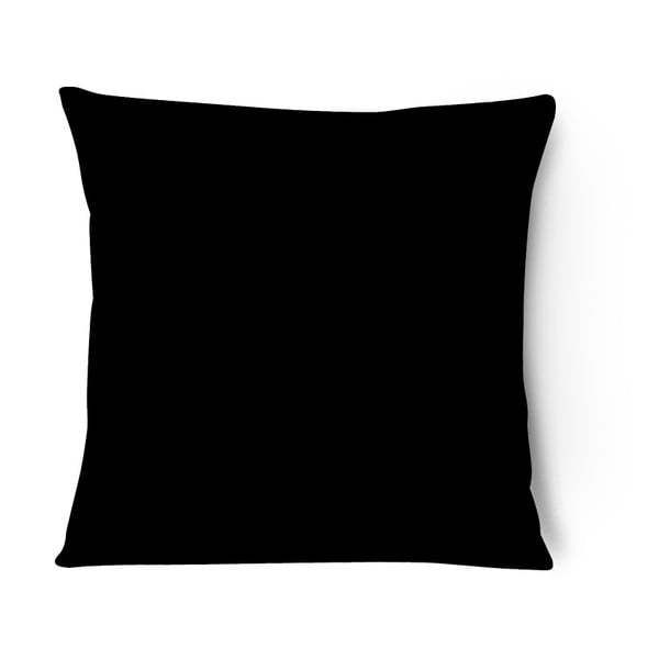Černý sametový povlak na polštář Series, 43 x 43 cm