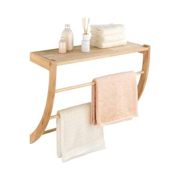 Dřevěná nástěnná police Wenko Norway-image-2