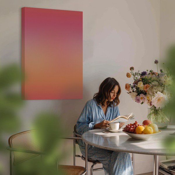 Tištěný obraz na plátně 70x100 cm Pink Aura – Styler-image-1