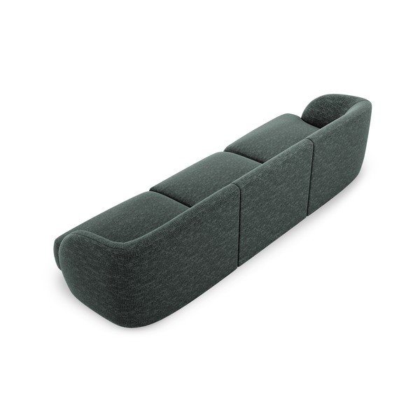Tmavě zelená pohovka 259 cm Miley – Micadoni Home-image-3