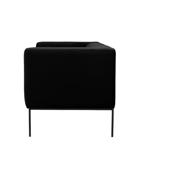Černá pohovka Windsor & Co Sofas Neptune, 195 cm-image-3