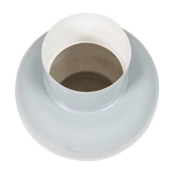 Světle šedá kovová váza (výška 27 cm) Auri – WOOOD-image-2