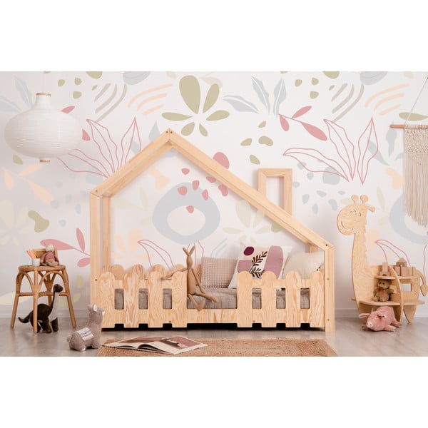 Domečková dětská postel 70x140 cm Dudu – Adeko-image-1