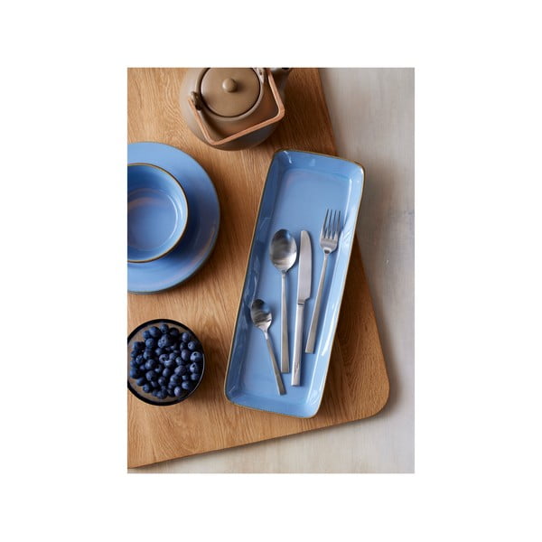 Ocelový příbor v matně stříbrné barvě 16 ks – Bitz-image-4