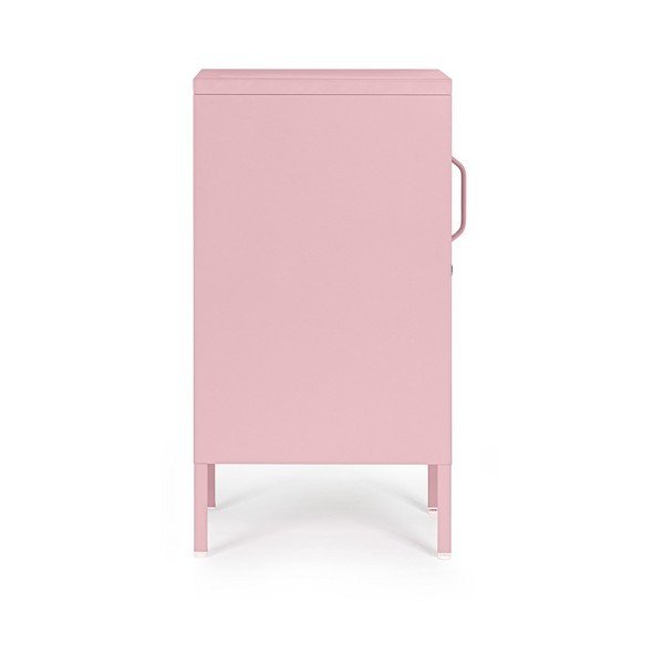 Světle růžová kovová uzamykatelná skříňka 35x76x40 cm Cambridge – Yes Everyday-image-4
