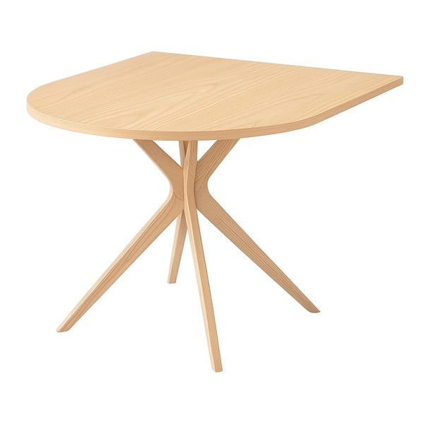 Jídelní stůl z jasanového dřeva 90x90 cm Jubi – Ragaba