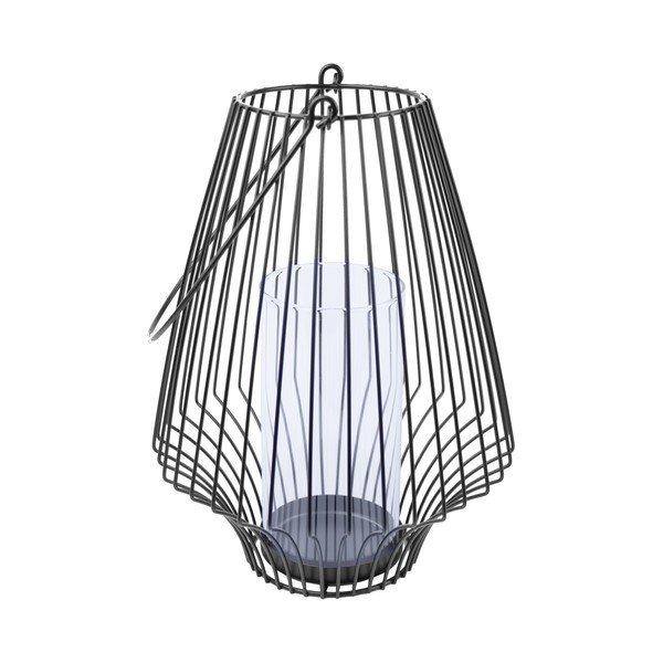 Kovová lucerna (výška 34 cm) – Ego Dekor