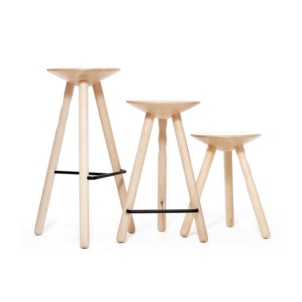 Barová stolička Mobles 114 Luco, výška 60cm-image-4