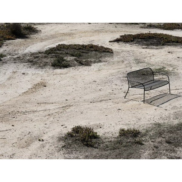 Šedá kovová zahradní lavice Yua Wire – Blomus-image-4