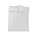 Bílé povlečení na dvoulůžko/prodloužené z bavlněného saténu 230x220 cm Cotton Sateen – Bianca
