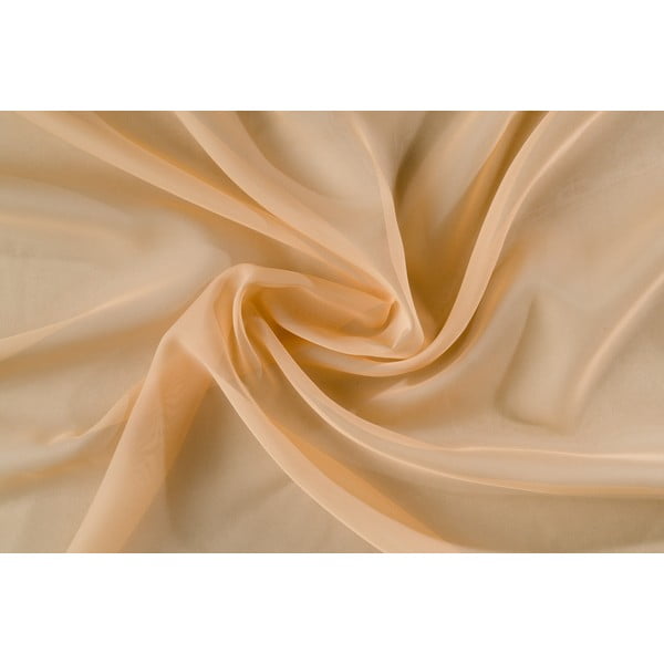 Oranžová záclona 300x260 cm Voile – Mendola Fabrics-image-3