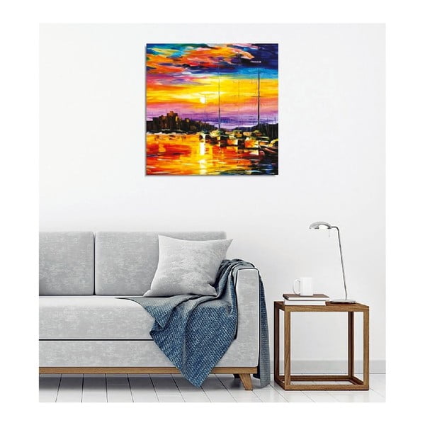 Nástěnná reprodukce na plátně Leonid Afremov, 45 x 45 cm-image-2