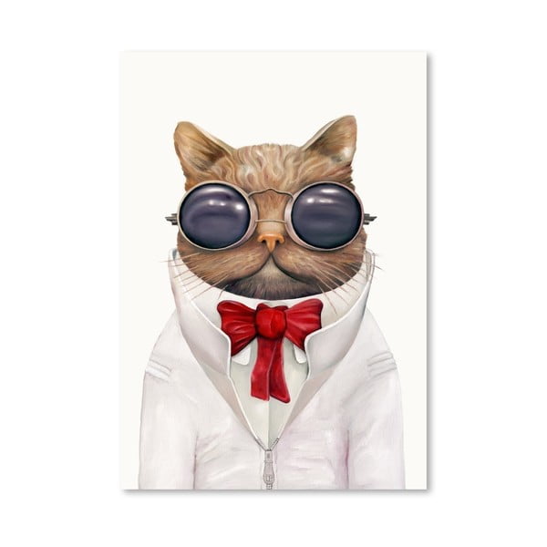 Plakát Astro Cat, 30x42 cm