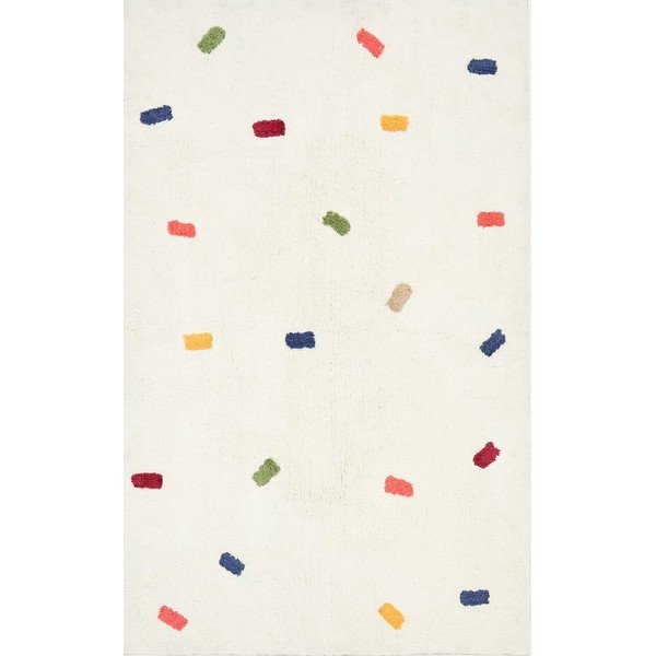 Krémový bavlněný dětský koberec 150x200 cm Epifania – Kave Home