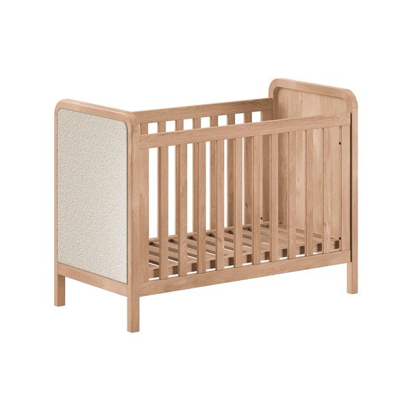 Postýlka s nastavitelnou výškou 60x120 cm v přírodní barvě Woods – Vipack