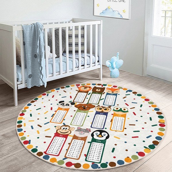 Dětský koberec ø 80 cm Comfort – Mila Home-image-1