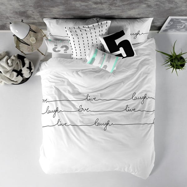 Bavlněný povlak na peřinu Blanc Live, 140 x 200 cm-image-2