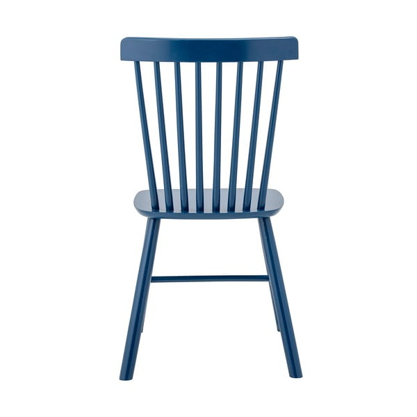 Modré jídelní židle z kaučukového dřeva v sadě 2 ks Mill – Bloomingville-image-4