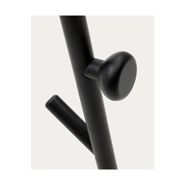 Černý věšák z bukového dřeva 46x170 cm Nadue – Kave Home-image-2