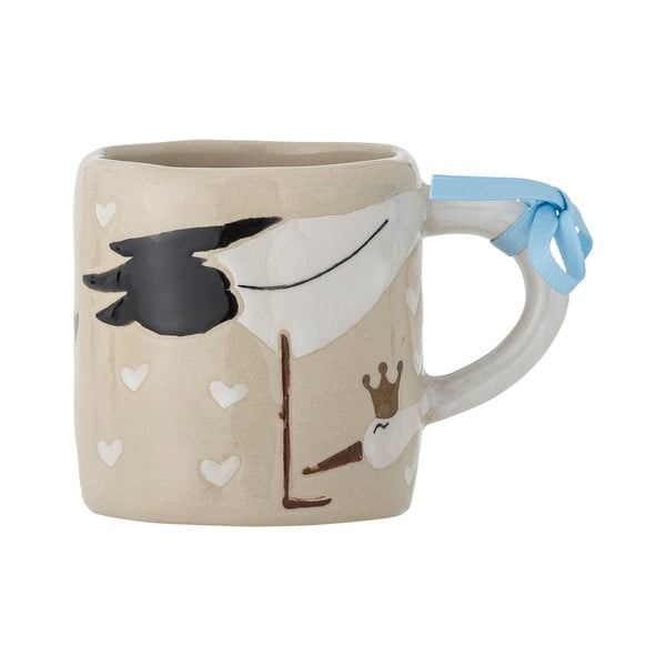 Béžový keramický dětský hrnek 225 ml Bambino – Bloomingville Mini-image-3