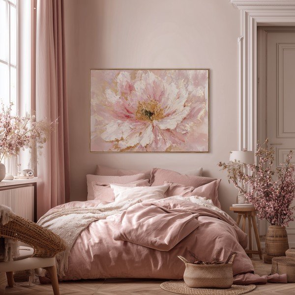 Tištěný obraz s rámem/na plátně 100x70 cm Floral Whispers – Styler-image-3