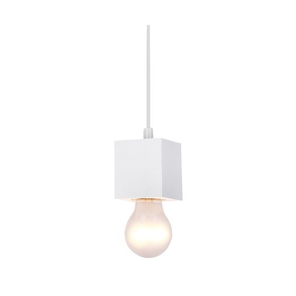 Bílé závěsné svítidlo Cubick – Candellux Lighting-image-1