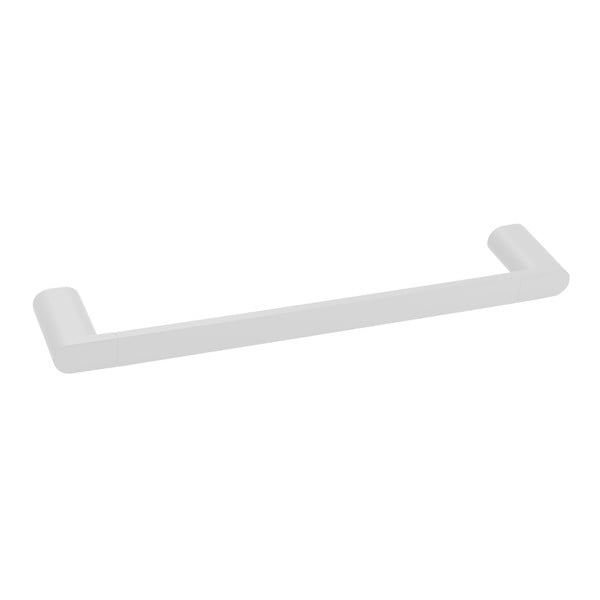 Bílý nástěnný mosazný držák na ručníky Flori – Sapho