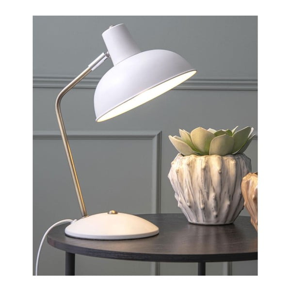 Bílá stolní lampa Leitmotiv Hood-image-1