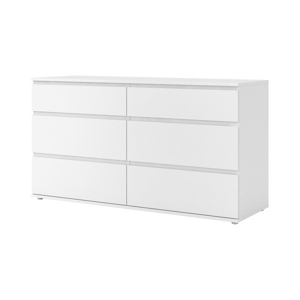 Bílá nízká komoda 153x84 cm Nova – Tvilum-image-3