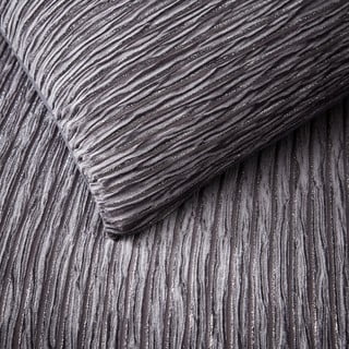 Šedé povlečení na dvoulůžko 200x200 cm Allure Sparkle – Catherine Lansfield