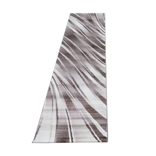 Hnědý běhoun 80x300 cm Parma – Ayyildiz Carpets