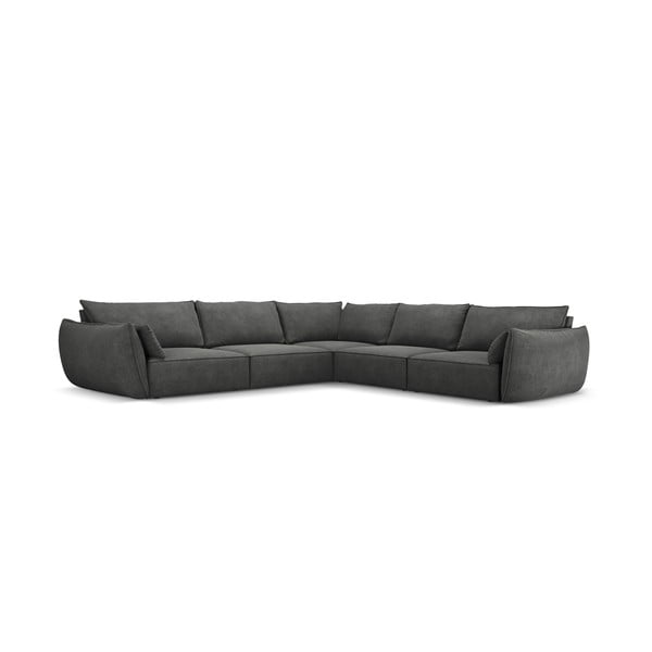 Šedá rohová pohovka (variabilní) Vanda – Mazzini Sofas-image-2