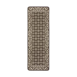 Hnědý kuchyňský běhoun Hanse Home Weave Romb, 70 x 180 cm