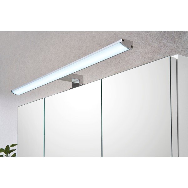 Bílá závěsná koupelnová skříňka se zrcadlem 75x70 cm Set 360 - Pelipal-image-2