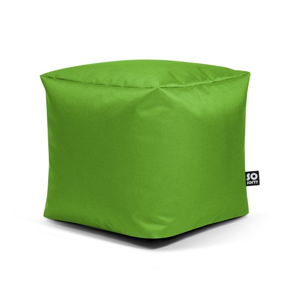 Zelený dětský sedací vak Cube M – So Soft?